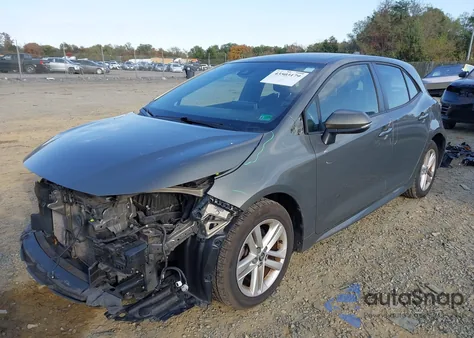 2019 Toyota Corolla Se from USA, damaged, VIN JTNK4RBE7K3046514
